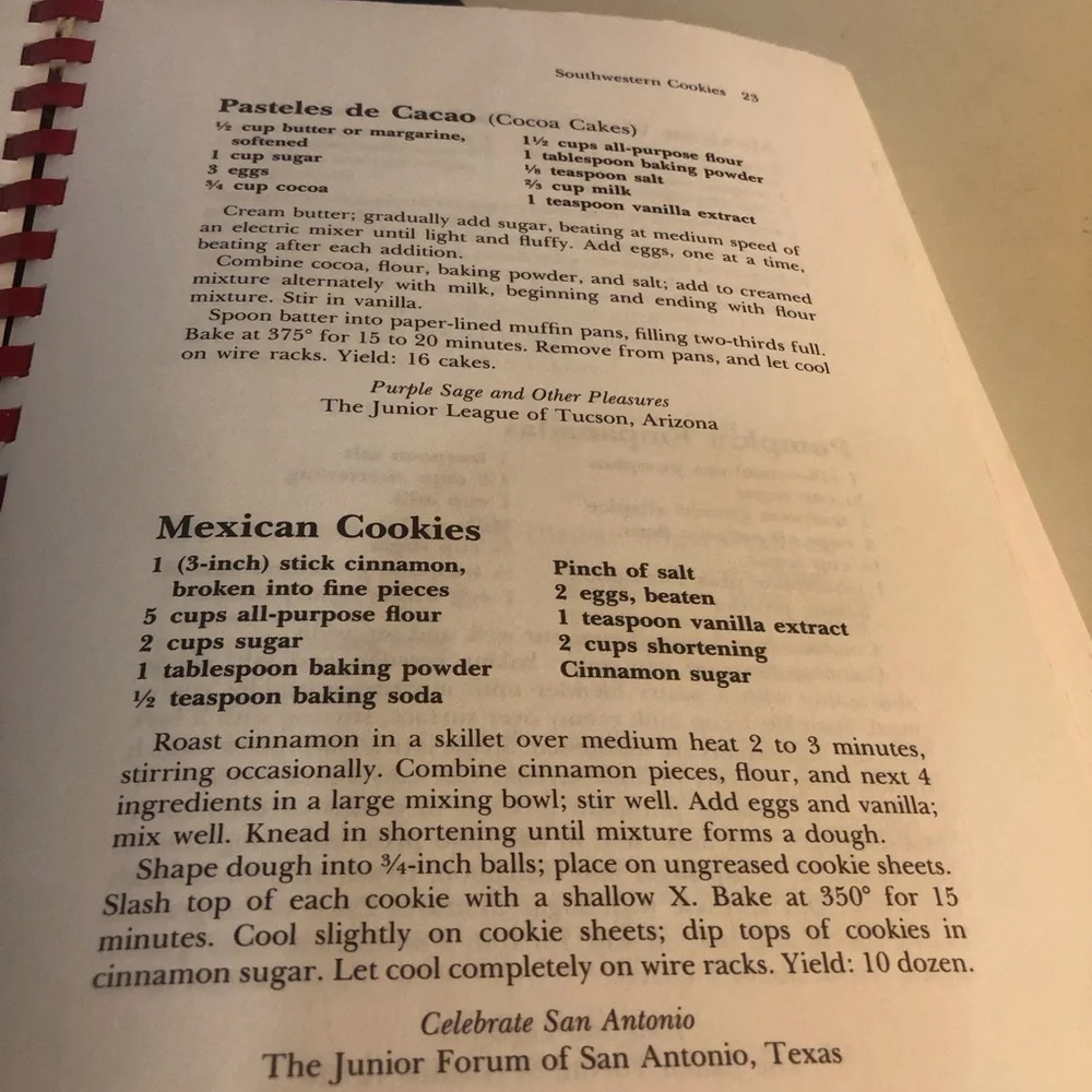 Vintage 1989 Hometown Collection America’s Best Recipes Oxmoor House